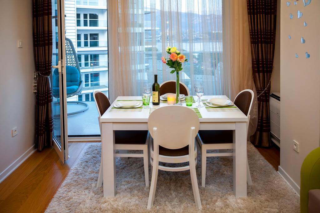 Luxury Apartment Anastasia Tre Canne Budva Chambre photo