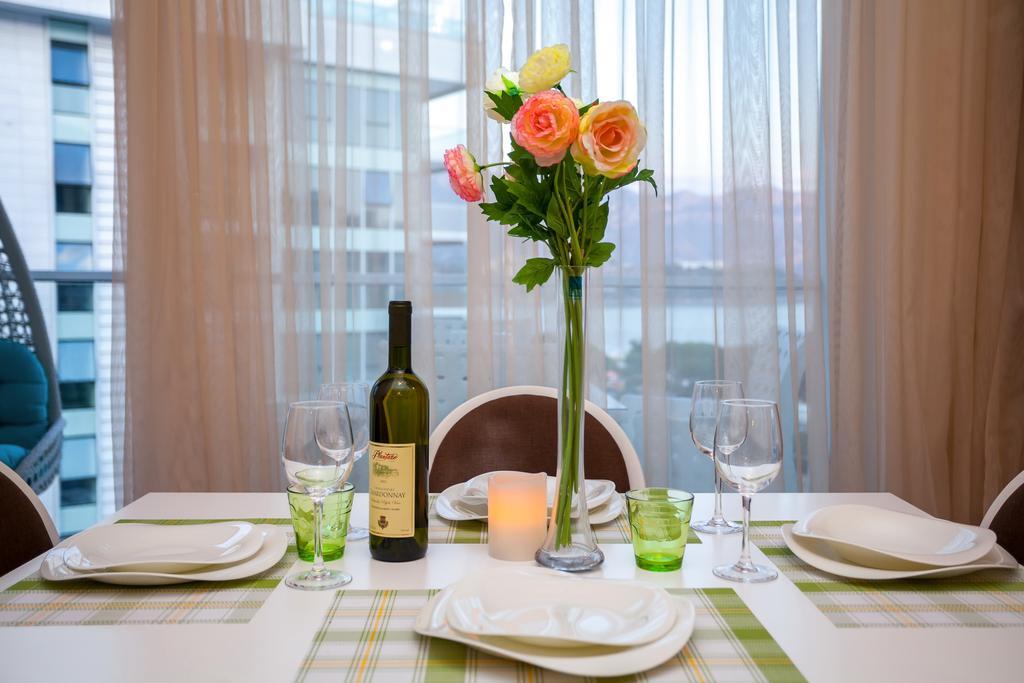 Luxury Apartment Anastasia Tre Canne Budva Chambre photo