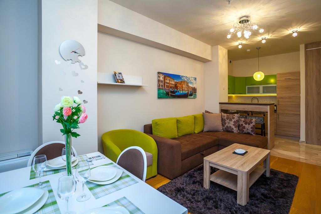 Luxury Apartment Anastasia Tre Canne Budva Chambre photo