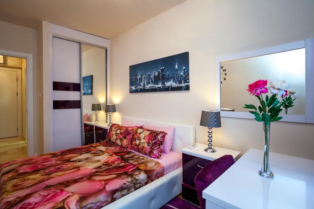 Luxury Apartment Anastasia Tre Canne Budva Chambre photo