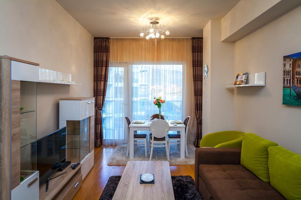 Luxury Apartment Anastasia Tre Canne Budva Chambre photo