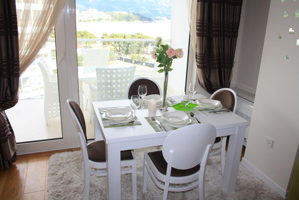 Luxury Apartment Anastasia Tre Canne Budva Chambre photo